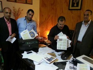 صورة أرشيفية لواقعة ضبط منشورات سابقة في مطروح